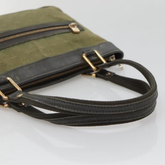 LOUIS VUITTON Monogram Mini Lucille PM Hand Bag Tst Khaki M92682 - Picture 7 of 16